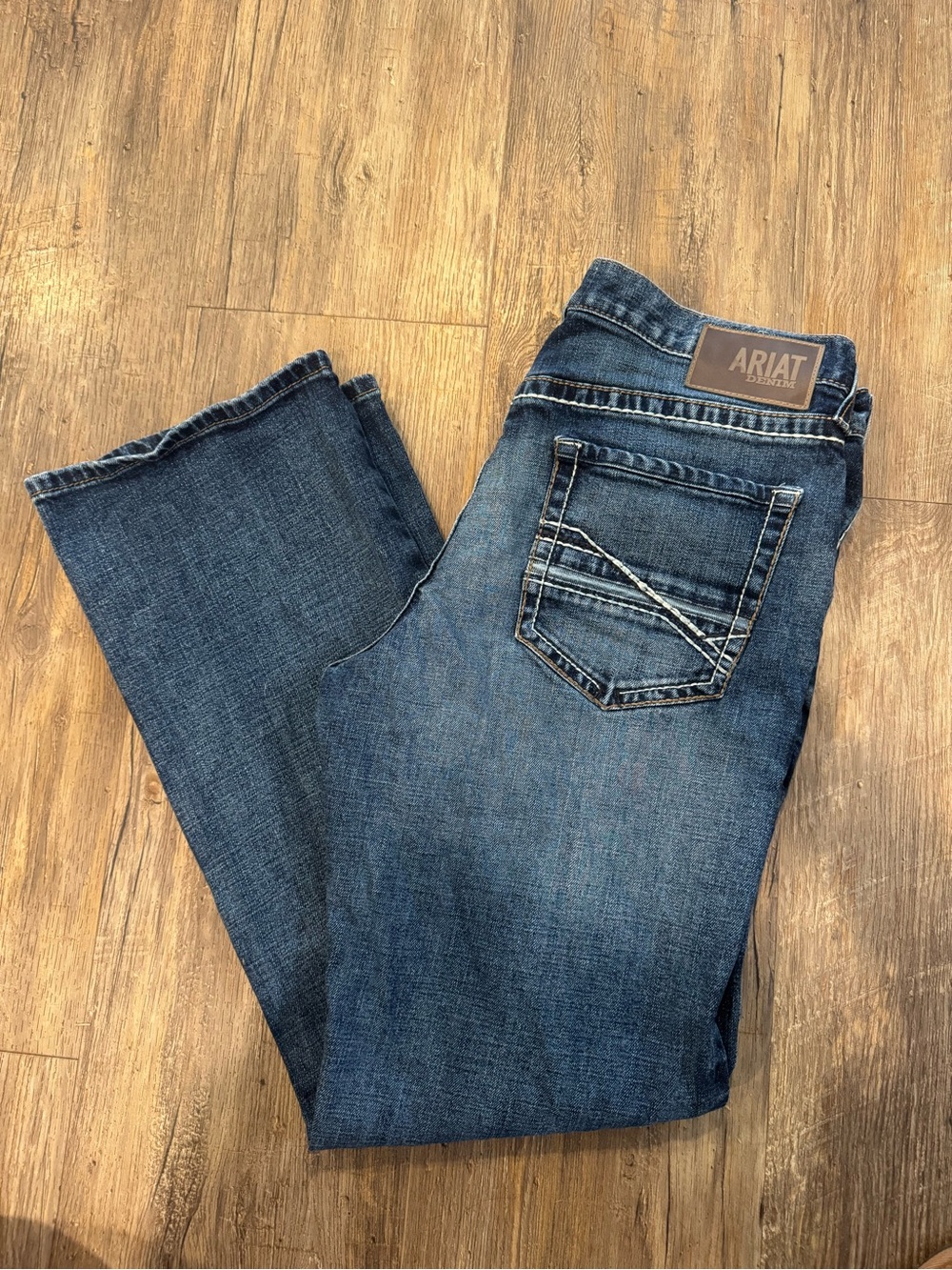 Ariat Men's M4 Silverton Preston Bootcut Jean Dark Wash 35 x 32